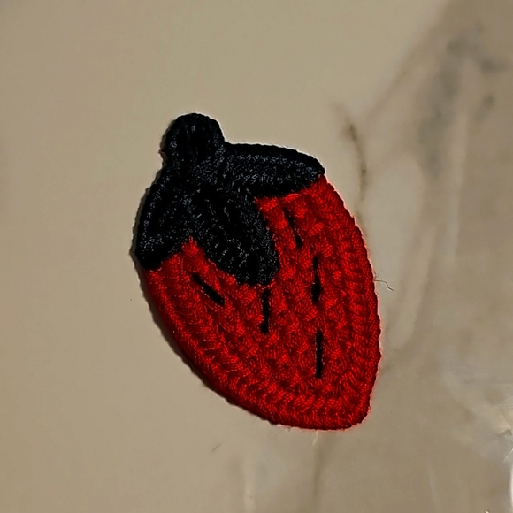 Strawberry Hair Clip - Picture 2 of 3